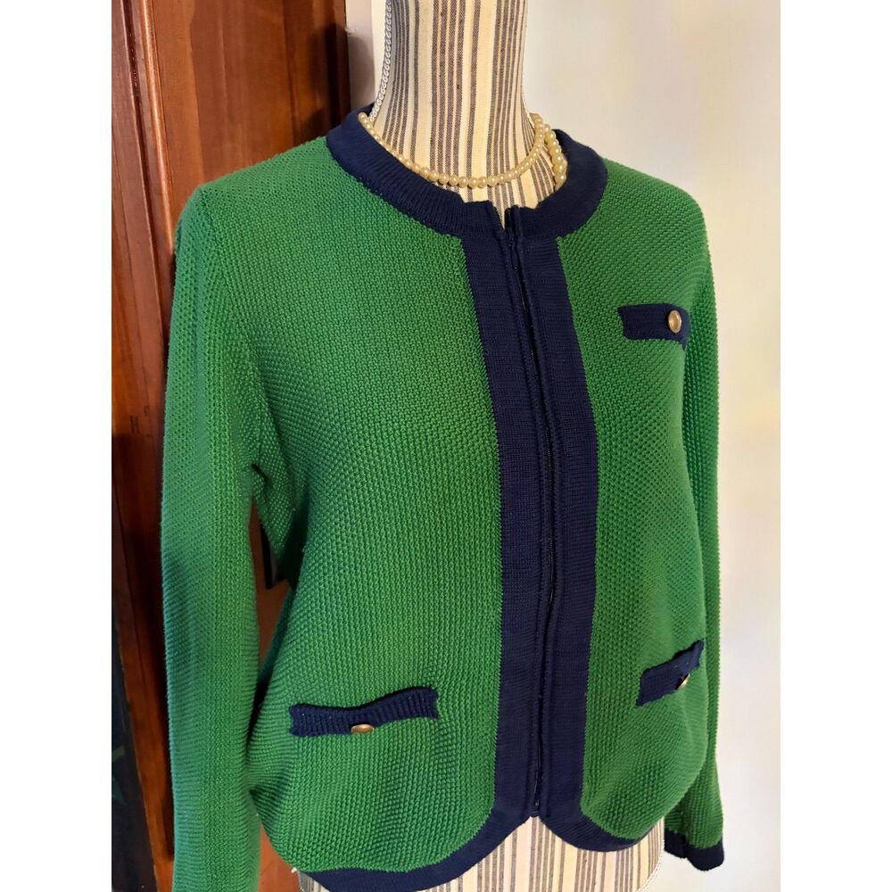 Vintg Chadwicks Preppy Classic Timeless Old Money Quiet Luxury Academia Cardigan